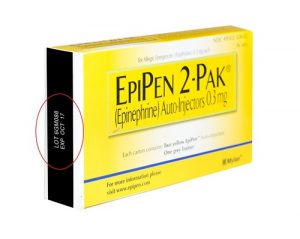 EpiPen Mylan Recall 2017